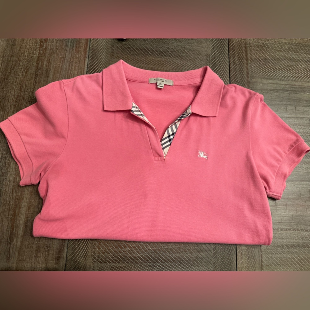 Burberry polo collar shirt